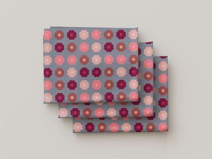 Bloemen in Verschillende Roze Tinten (M10825)